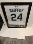 Ken Griffey Jr. Autographed Framed MLB Jersey Seattle Mariners Beckett BAS