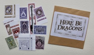 DISCWORLD THE HERE BE DRAGONS LBE LITTLE BROWN ENVELOPE 2019 TERRY PRATCHETT.