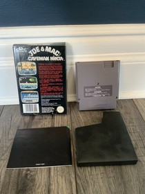 Joe & Mac: Caveman Ninja Nintendo NES PAL Complete in Box with Manual Game