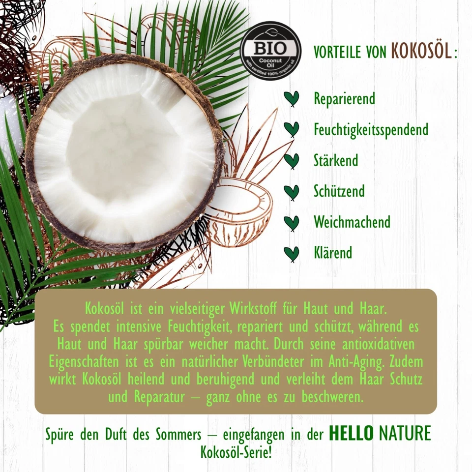 Duschgel mit Kokosöl BIO Sanfte Reinigung & Pflege Körperpflege Naturkosmetik - Bild 4 von 4
