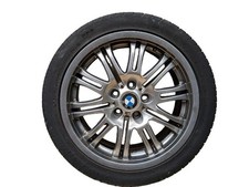 01-06 Oem Bmw E46 M3 Wheel Rim 18x8 Et47 5x120 M Double Spoke Style 67 01-06 Oem Bmw E46 M3 Wheel Rim 18x8 Et47 5x120 M Double Spoke Style 67