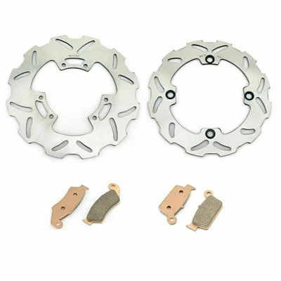 Disques et Plaquettes de frein Avant Arrière Pr HONDA CR 125 250 R CR250E 95-97 - Photo 1/4