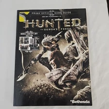 Game Strategy guide Prima Hunted the Demons Forge Bethesda