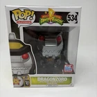 Funko Pop Power Rangers Dragonzord 2017 Exclusive #534 Sealed Damaged Box