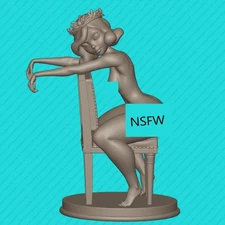 1/24 Resin Doll Sexy Princess Girl NSFW Statue Unpainted Unassembled Model Kit