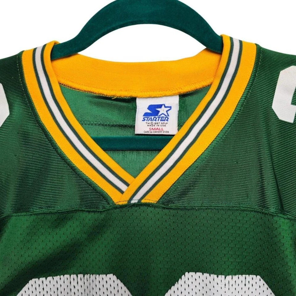 Camiseta deportiva vintage Starter 1997 NFL Green Bay Packers LeRoy Butler #36 talla S (S-8) Foto 4 de 4