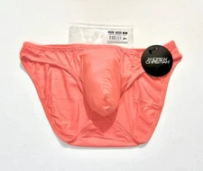 Andrew Christian   Size XL   Solid Rayon/Modal Blend Low-rise Brief - Coral