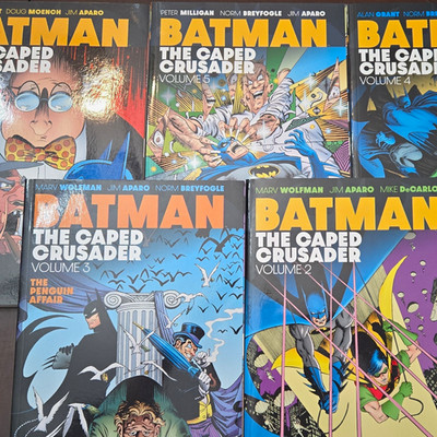 DC Comics Batman: The Caped Crusader Vol. 2-6 Graphic Novel Set (5)