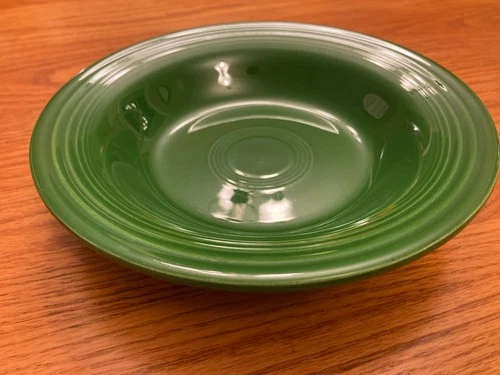 Vintage Fiestaware - 8 1/2" Deep Plate - forest green - excellent (1951-1959)