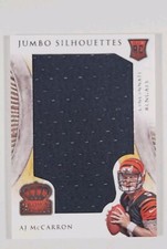 2014 Panini Crown Royale - Jumbo Silhouettes #JS-AJ A.J. McCarron 20/99