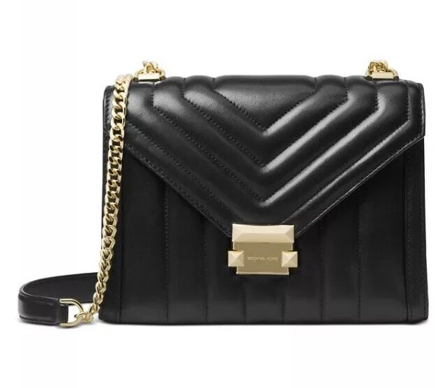 MICHAEL Michael Kors Whitney Small Shoulder Bag in Black