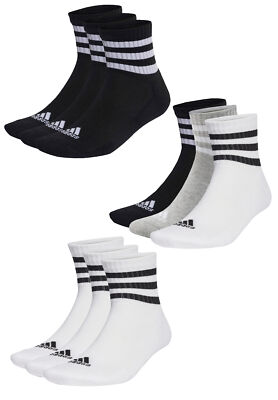 3 Paar adidas C SPW MID 3p Mid Cut Sneakersocken Unisex IC1318