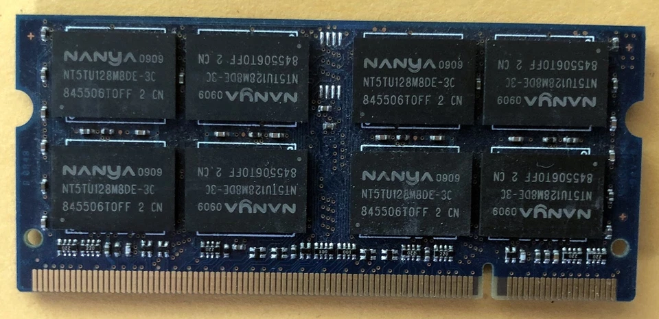 2GB Nanya DDR2 Laptop SODIMM RAM Memory PC2-5300 DDR2-667 - Image 2 of 2