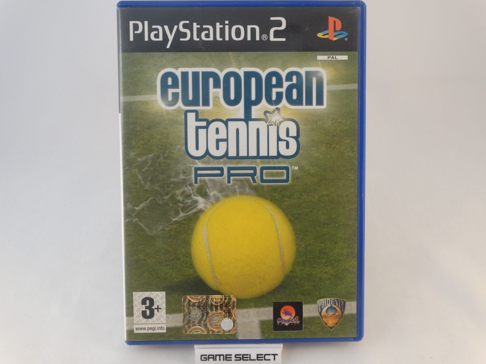 European Tennis pro sony ps2 playstation 2 pal - - Original Complète