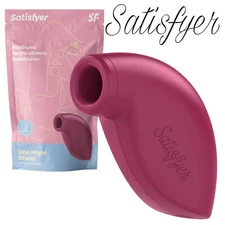 Satisfyer One Night Stand Silicone Vaginal Clitoral Stimulator Clitoral Suction