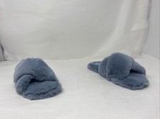Nine West Women  s Cozy Slipper Light Blue Size 6M US