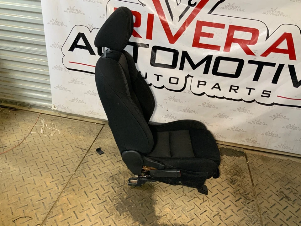 Nissan MAXIMA 2016 2017 2018 asiento eléctrico del conductor delantero tela negra OEM Foto 4 de 4
