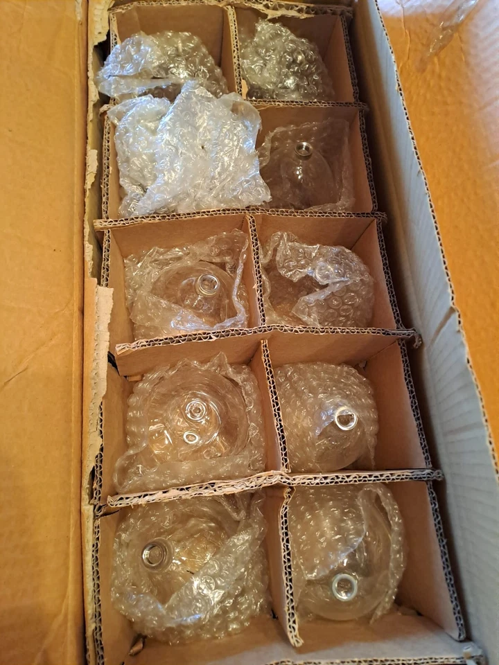 Lampada sospensione 10 luci con bulbo vetro - Immagine 2 di 2