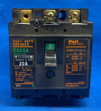FUJI ELECTRIC CIRCUIT BREAKER EA53A 20A 220VAC 2.5kA