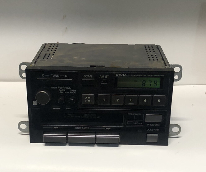 Toyota 2 DIN Factory Radio Fujitsu AM/FM Receiver