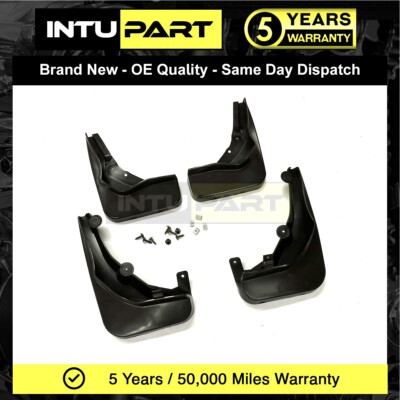 Full Set Rubber MudFlaps For Mercedes E-Class Sport W212 2014-2016 Intupart