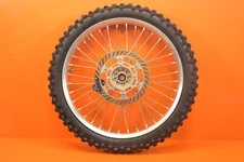 99-02 KAWASAKI KX125 KX250 KX 250 OEM 21" FRONT WHEEL RIM HUB SPOKES WHEELS GOOD