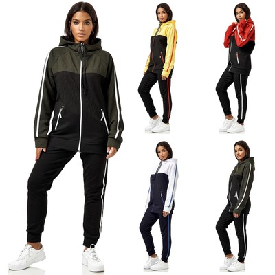 Damen Jogginganzug Freizeitanzug Sportlich 3750