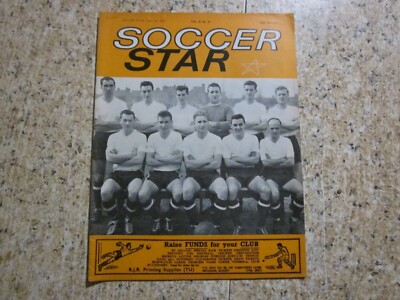 April 28th 1962, SOCCER STAR, Tony Kasy, Brian Harris, Howard Riley, Ron Henry.