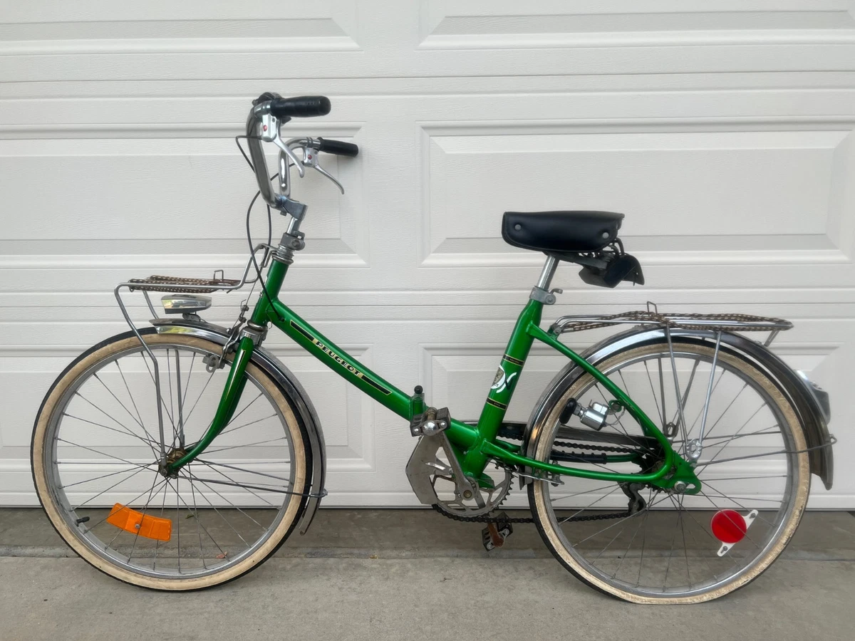 Vintage Peugeot Folding Bicycle Original Made in France
