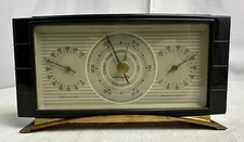 Vintage Airguide Weather Station Barometer Art Deco MCM