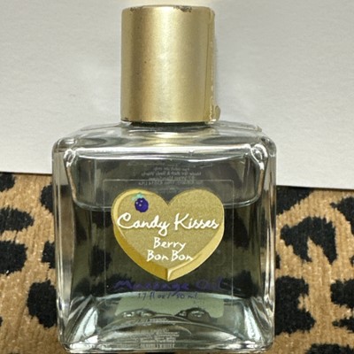 Bath & Body Works Candy Kisses Berry Bon Bon Massage Oil 1.7 FlOz Scratch On Lid