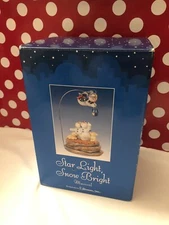 Vintage Roman Silent Night Christmas Music Box Figure Angels Nativity Scene