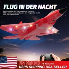 US Remote Control Fighter F22 Plane 2.4GHz EPP Foam RC Plane Glider Red Airplane