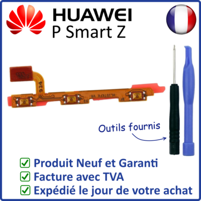 Nappe Interne Bouton Power Et Volume Pour Huawei P20 Pro - Pièce Générique Neuve