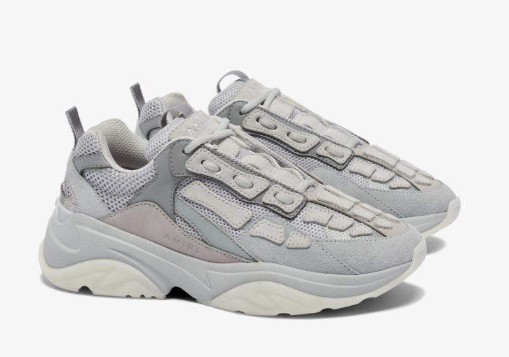 Amiri Runner Skele Bone Gray sneakers A/W 20 Skeleton | eBay