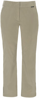 Didriksons Damen Funktionshose Outdoorhosen LIV WNS CROPPED PANT grün Unifarben
