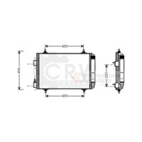 Kondensator Klimaanlage Mit Trockner FüR BMW X5 F15 F85 CitroëN C5