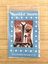 Countryside Sampler Applique Craft Pattern by Thankful Hearts 119