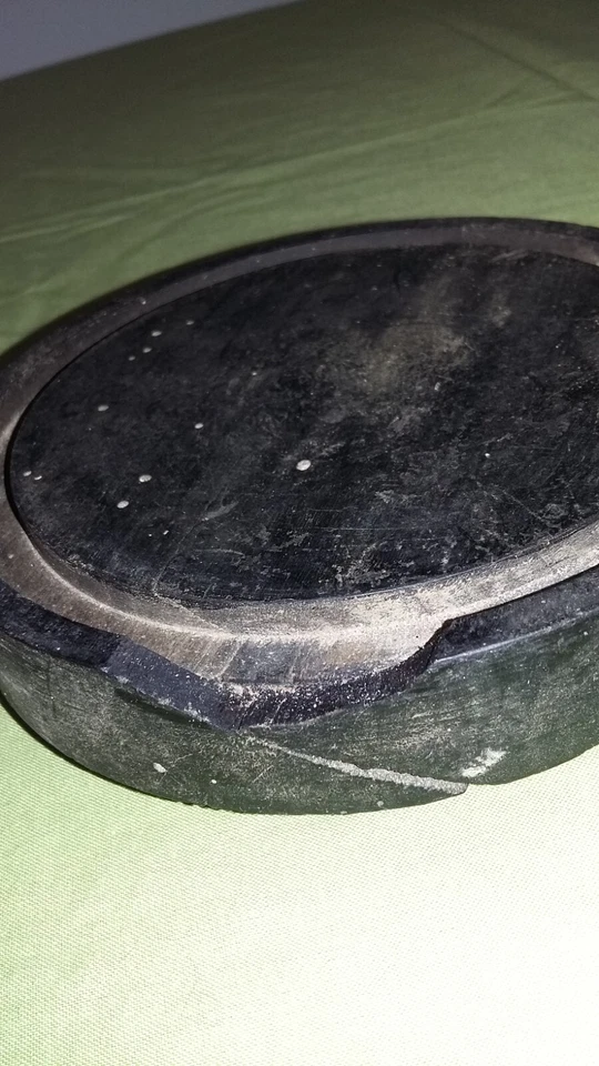 ANCIEN GLOBE ROND VERRE DE MARIEE SOCLE NAPOLEON III NIII VINTAGE DECORATION 5 - Photo 3/4