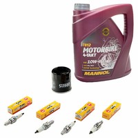 4L ÖL Inspektionspaket FüR Honda CBR 900 RR Fireblade 92-99 ÖLfilter ZüNdkerzen