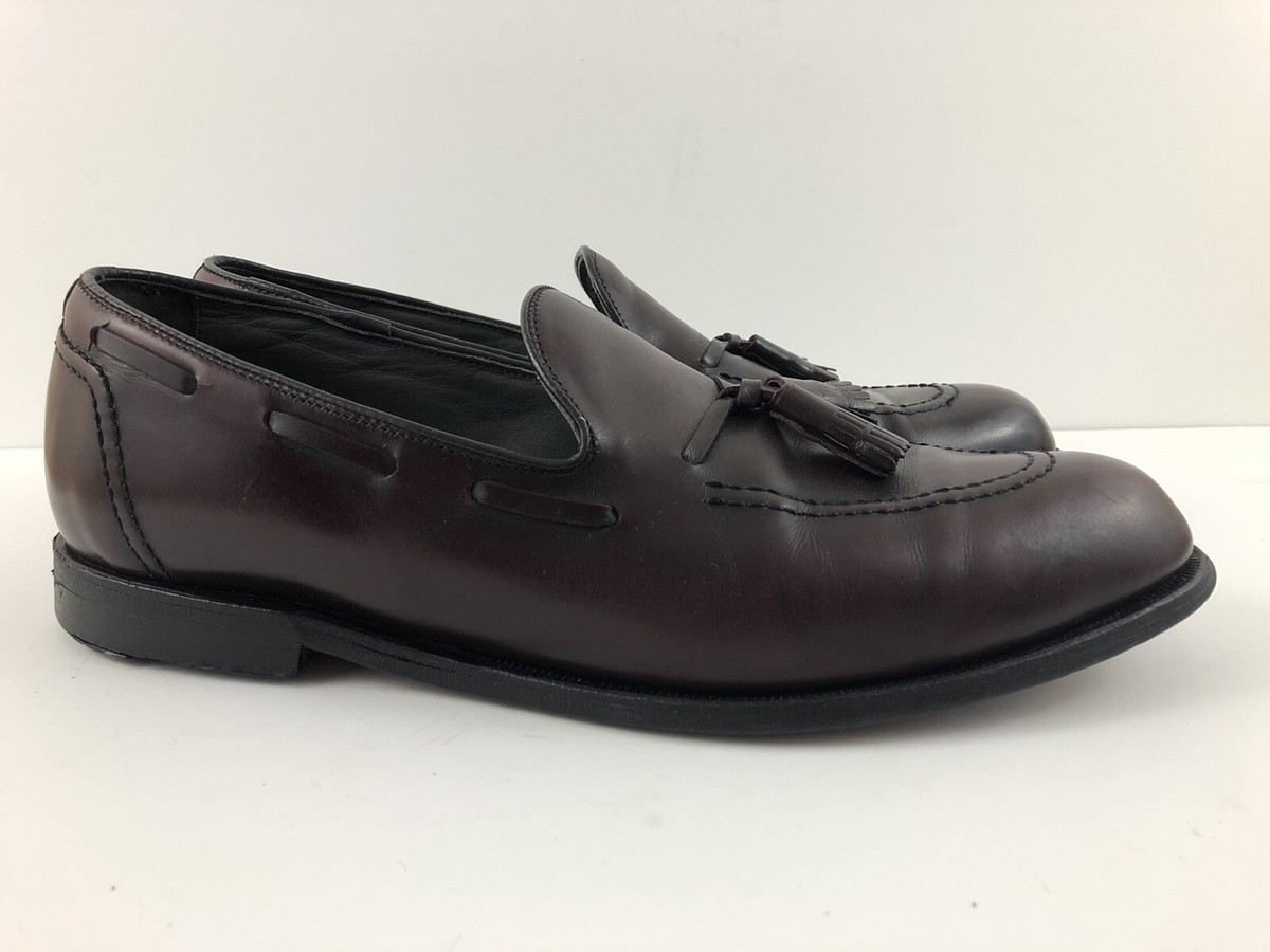 FootJoy 75317 Classics Burgundy Tassel Moc Boat Loafer Slip  display picture 1
