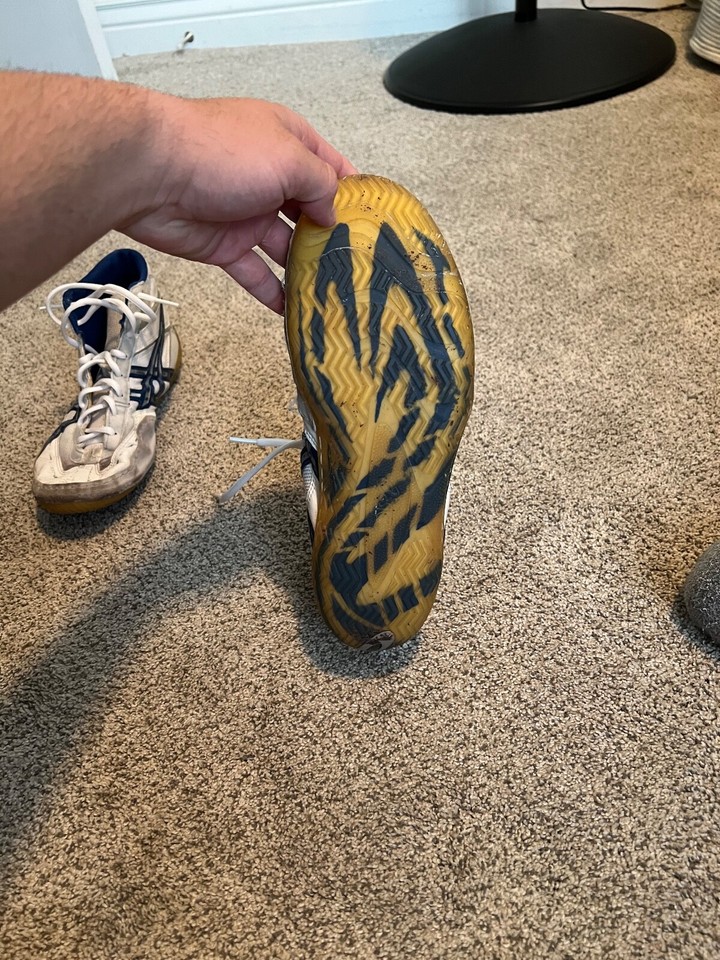 cael sanderson wrestling shoes