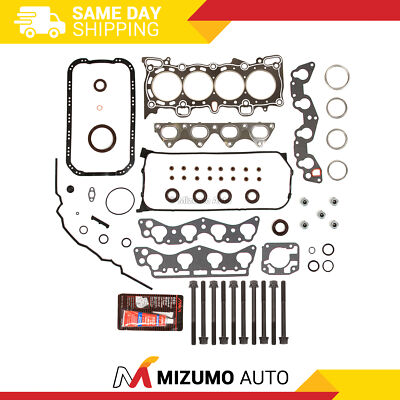 Full Gasket Set Head Bolts Fit 96-00 Honda Civic Del Sol 1.6 D16Y5 D16Y7 D16Y8