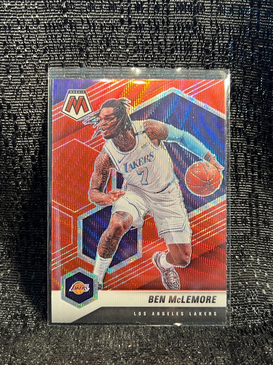 2020-21 Panini Mosaic - Finals MVPs LeBron James #297 Red Wave