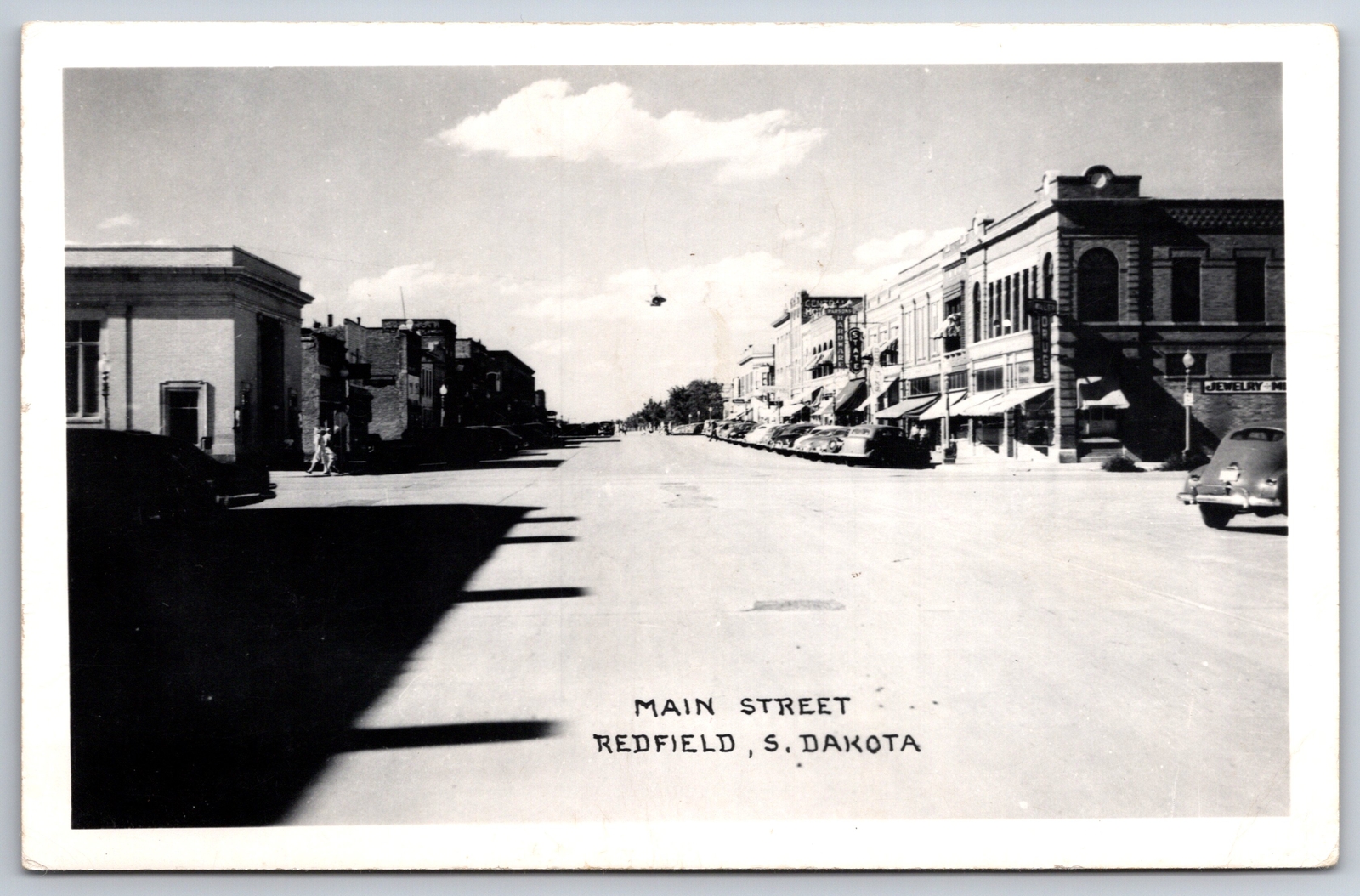 Redfield SD Main StParsons HardwareBowling Pin SignDrug & Jewelry