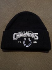 Indianapolis Colts NFL 2006 Super Bowl Champions Winter Stocking Hat New Kids
