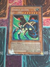 Yu-Gi-Oh! Insect Queen CT1-EN005 Limited Secret Rare HP/DMG