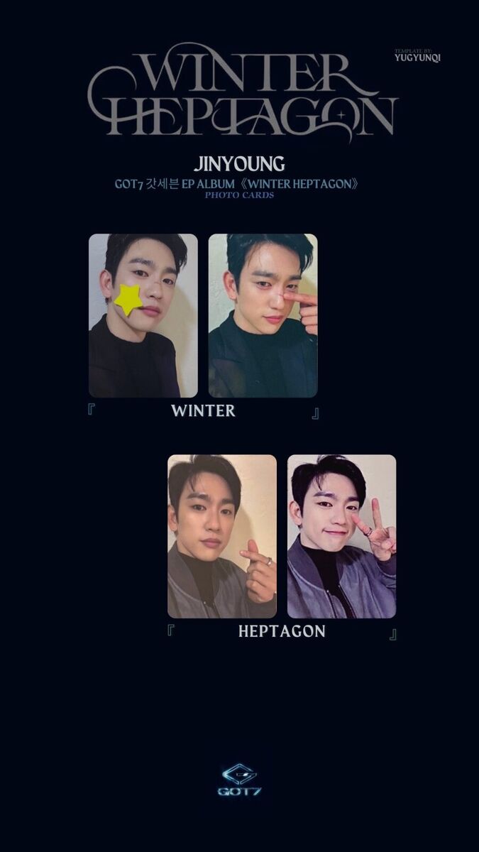 GOT7 WINTER HEPTAGON ALBUM ALL VERSION PHOTOCARD OFFICIAL | eBay GOT7 WINTER HEPTAGON ALBUM ALL VERSION PHOTOCARD OFFICIAL | eBay