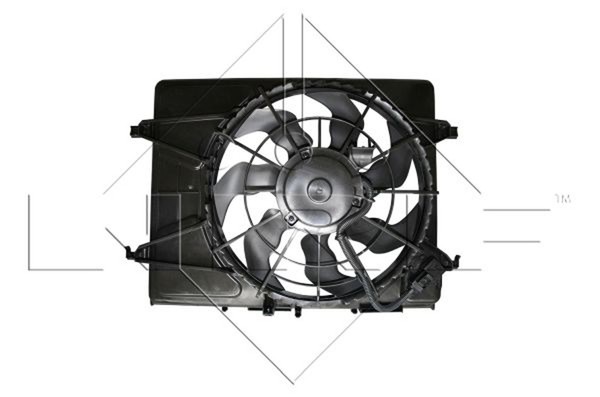 LüFter MotorküHlung NRF 47284 FüR FD Hyundai 12V 150W I30 Ix20 JC Tucson JM GD 4-image