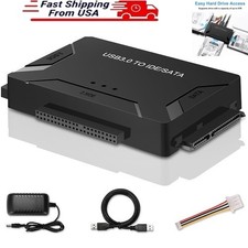 Universal USB 3.0 to IDE SATA Converter Kit with Power Switch for 2.5 3.5 HDD